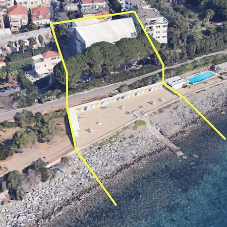 Tirrenia Beach House - Sea Front With Private Beach Sanremo Exteriör bild